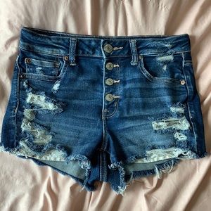 American Eagle High Rise Shortie size 8